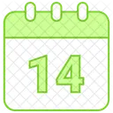 Day Date Calendar Icon