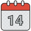 Day Date Calendar Icon