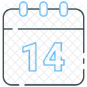 Day Date Calendar Icon