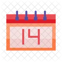 Calendario Fecha Mes Icono
