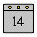 Calendario Fecha Cita Icono