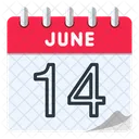 6月14日  アイコン