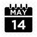14 May May May Date Icon