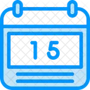 15 data  Ícone