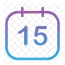 15 Date  Icon