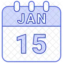 15 de enero  Icono