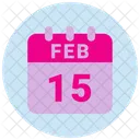 15 de febrero  Icono