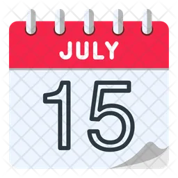 15 de julho  Ícone