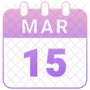 Marco Data Calendario Ícone