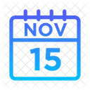 15 de noviembre  Icono