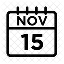 15 de noviembre  Icono