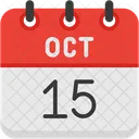 15 de octubre  Icono