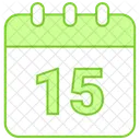 Day Date Calendar Icon