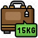 15 kg Gewicht  Symbol