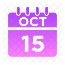 Oct Week Time Icon