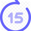 15 Second Forward  Icon