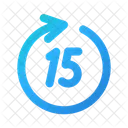 15 Sekunden  Symbol