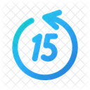 15 Sekunden  Symbol