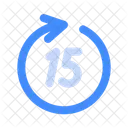 15 Sekunden  Symbol