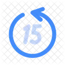 15 Sekunden  Symbol