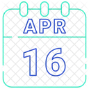 16 April  Icon