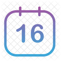 16 Date  Icon
