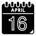 16 de abril  Icono