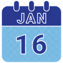 16 de enero  Icono