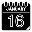 16 de enero  Icono