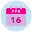 16 de febrero  Icono