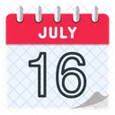 16 de julho  Ícone