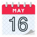 16 de maio  Ícone