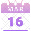 Marco Data Calendario Ícone