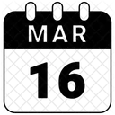 16 de marzo  Icono