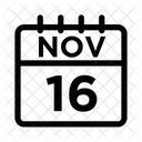 16 de noviembre  Icono