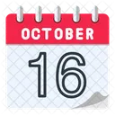 16 de outubro  Ícone