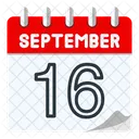 16 de setembro  Ícone
