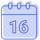 Day Date Calendar Icon