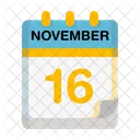 16 de noviembre  Icono