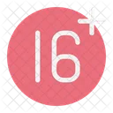 16 plus  Icon