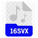 16 Svx File Format Icon