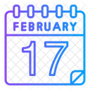 17 de febrero  Icono
