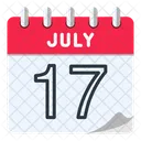 17 de julho  Ícone
