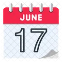 6月17日  アイコン