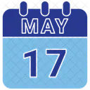 May Calendar Date Icon