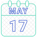 May Calendar Date Icon