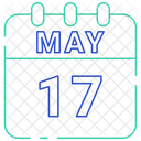 May Calendar Date Icon