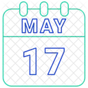 May Calendar Date Icon