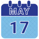 May Calendar Date Icon