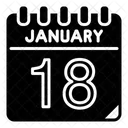 18 de enero  Icono